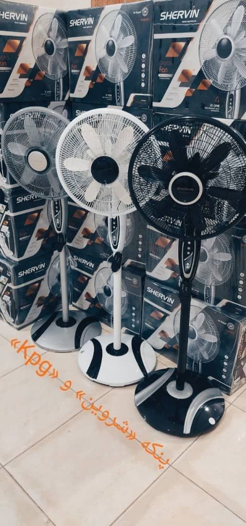 پنکه لوله دار شروین مدل kpj