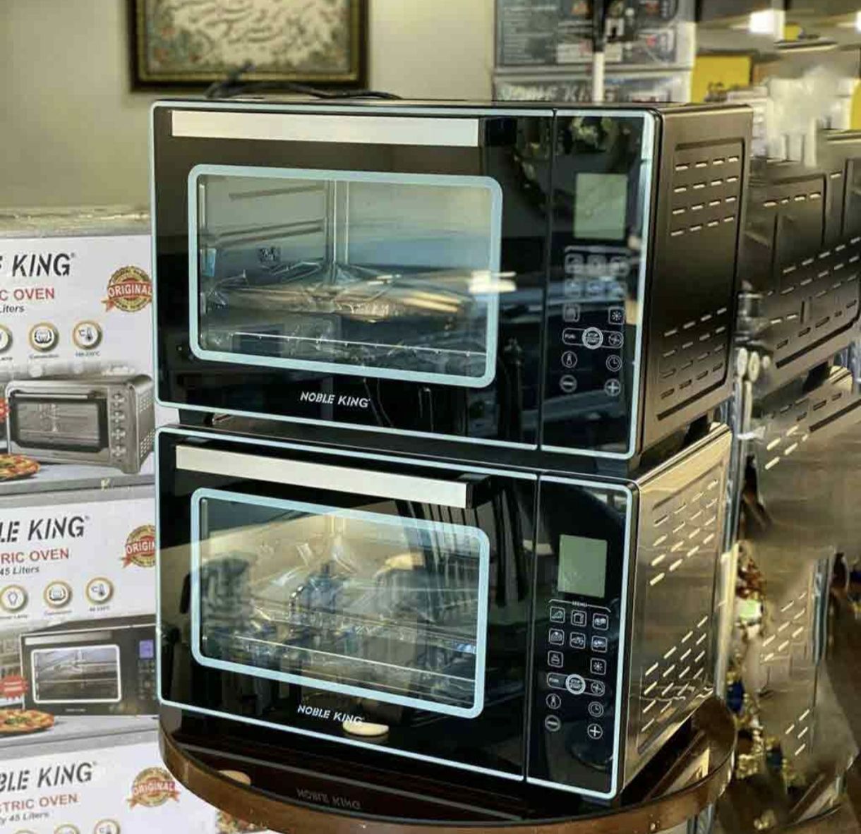 توستر 45لیتر نوبل کینگ  دیجیتال لمسی مدل 8006