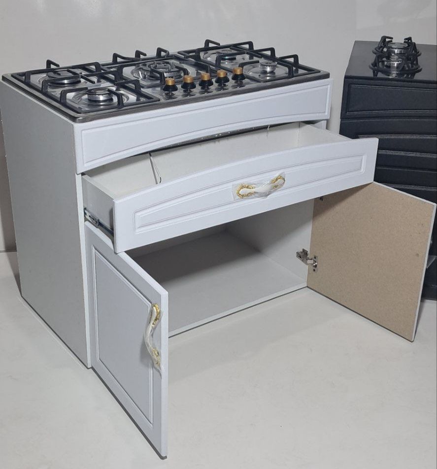 گاز طرح فر چوبی رو شیشه