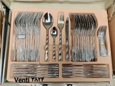 سرویس قاشق چنگال 128 پارچه مدل بیوتی