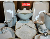 سرویس غذا خوری چینی پردیس مدل طرح برلین 105پارچه 12نفره