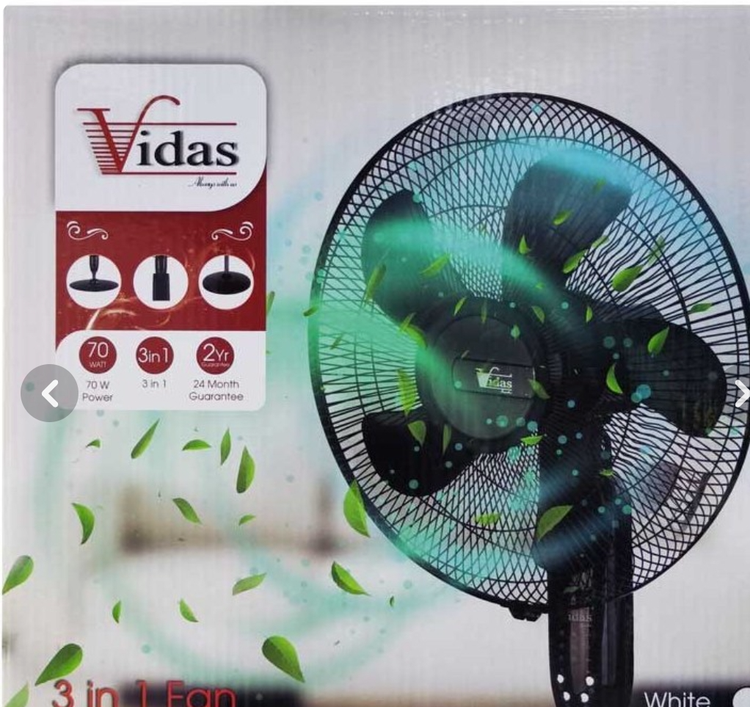 پنکه ویداس مدل VIR-8036 سه منظوره با کنترل