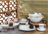 طرح جدید آزرا طلایی 105 تیکه 12 نفره کد2010b