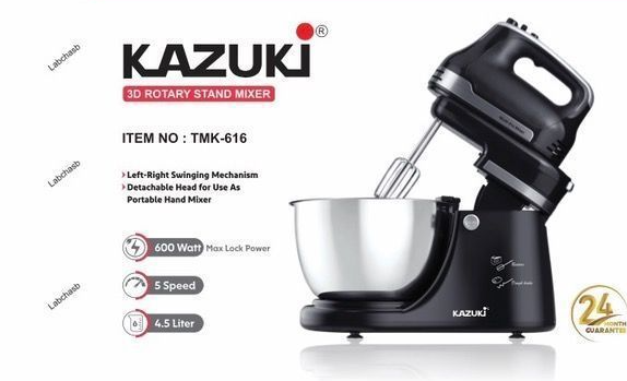 همزن برقی کاسه دار کازوکی مدلTmk-616سه بعدی