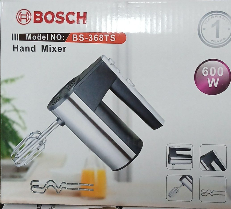 همزن دستی بوش مدل BS368TS استیل