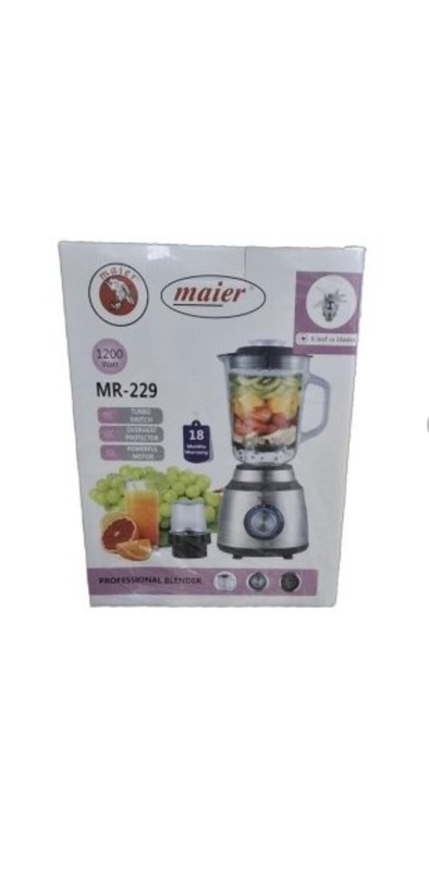 مخلوط کن دو کاره مایر مدل MR229 توان ۱۲۰۰ وات